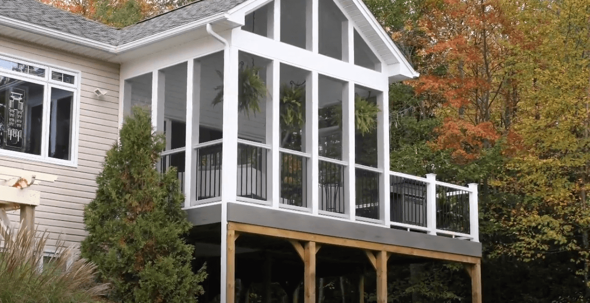 Hammonds Plains Screened Porch and Deck, Archadeck Of NS Patio Design